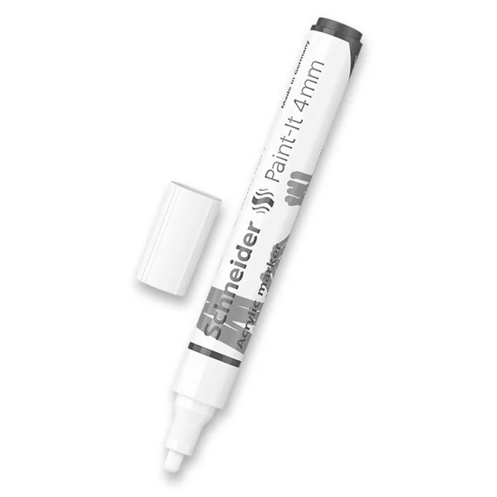Główne zdjęcie produktu Akrylový popisovač Schneider Paint-It 320 bílá