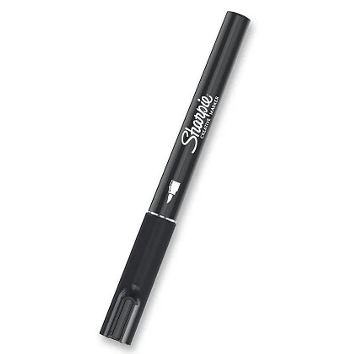 Główne zdjęcie produktu Akrylový popisovač Sharpie Acrylic Marker Brush - černý