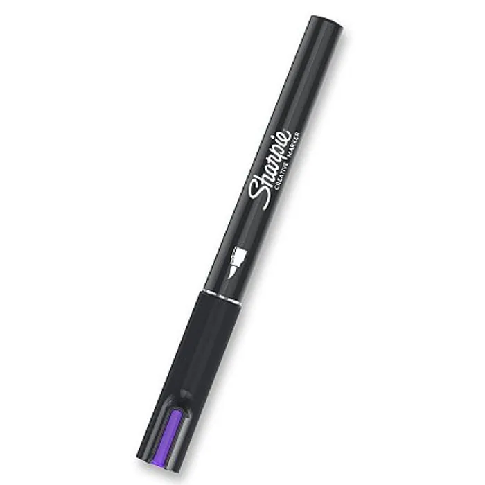 Główne zdjęcie produktu Akrylový popisovač Sharpie Acrylic Marker Brush - fialový