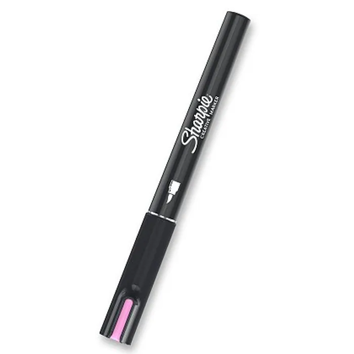 Główne zdjęcie produktu Akrylový popisovač Sharpie Acrylic Marker Brush - růžový