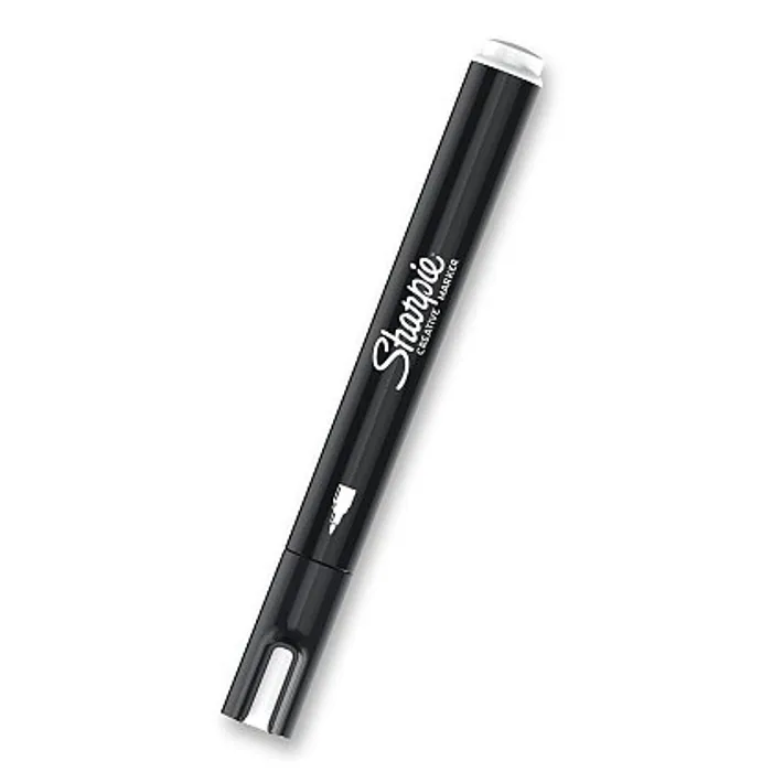 Główne zdjęcie produktu Akrylový popisovač Sharpie Acrylic Marker Bullet - bílý