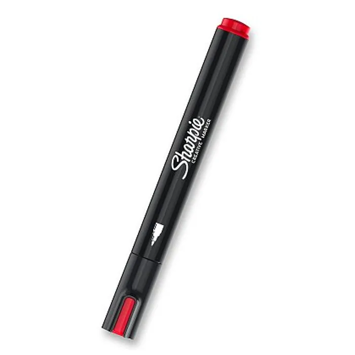 Główne zdjęcie produktu Akrylový popisovač Sharpie Acrylic Marker Bullet - červený