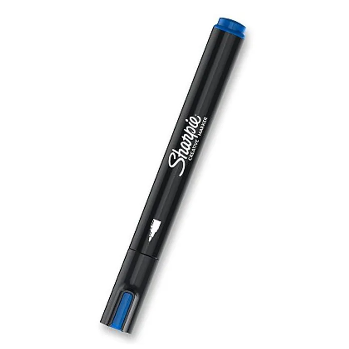 Główne zdjęcie produktu Akrylový popisovač Sharpie Acrylic Marker Bullet - modrý