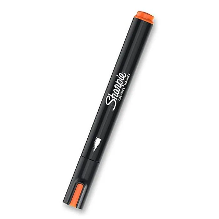 Główne zdjęcie produktu Akrylový popisovač Sharpie Acrylic Marker Bullet - oranžový