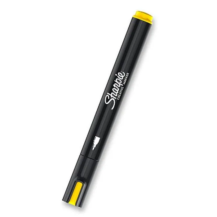 Główne zdjęcie produktu Akrylový popisovač Sharpie Acrylic Marker Bullet - žlutý