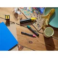 Marker akrylowy STABILO FREE akryl T100 końcówka klinowa 1-3 mm - zestaw Royal - zestaw 5 szt.