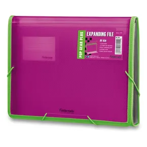 Teczka na dokumenty FolderMate Pop Gear Plus fioletowy