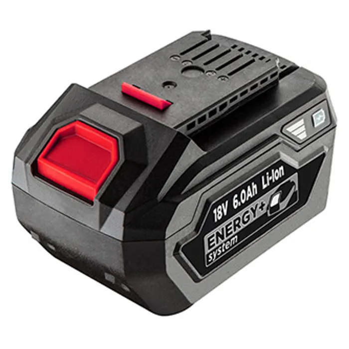 Główne zdjęcie produktu Akumulátor, aku, 58G086, 18V, Li-Ion, 6Ah, Energy+, Graphite