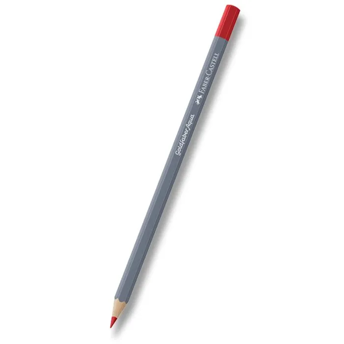Główne zdjęcie produktu Akvarelová pastelka Goldfaber Aqua, 121 světlá červeň geranium Faber Castell (114621)