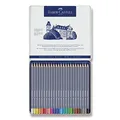 Kredki akwarelowe Faber-Castell 114624 Goldfaber Aqua blaszane pudełko, 24 kolory