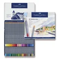 Kredki akwarelowe Faber-Castell 114648 Goldfaber Aqua blaszane pudełko, 48 kolorów