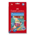 Kredki akwarelowe Faber-Castell 36 kolorów + pędzel