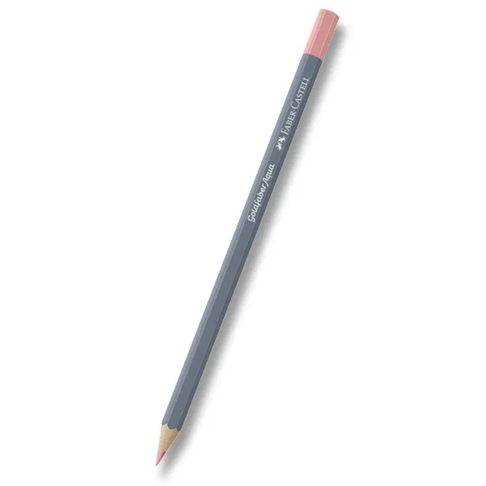 Główne zdjęcie produktu Akvarelové pastelky Faber-Castell Goldfaber Aqua - červené a růžové odstíny 131