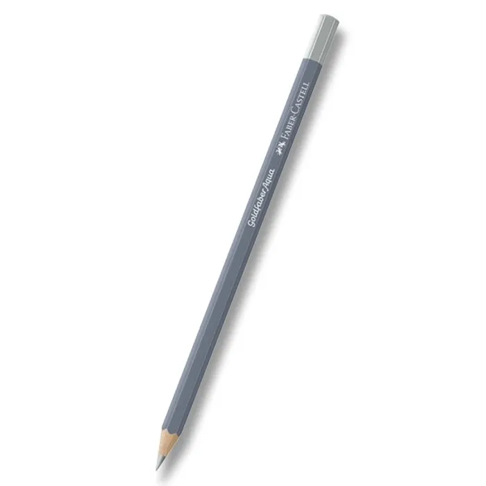Główne zdjęcie produktu Akvarelové pastelky Faber-Castell Goldfaber Aqua - hnědé, šedé a černé odstíny