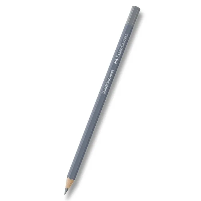 Główne zdjęcie produktu Akvarelové pastelky Faber-Castell Goldfaber Aqua - hnědé, šedé a černé odstíny