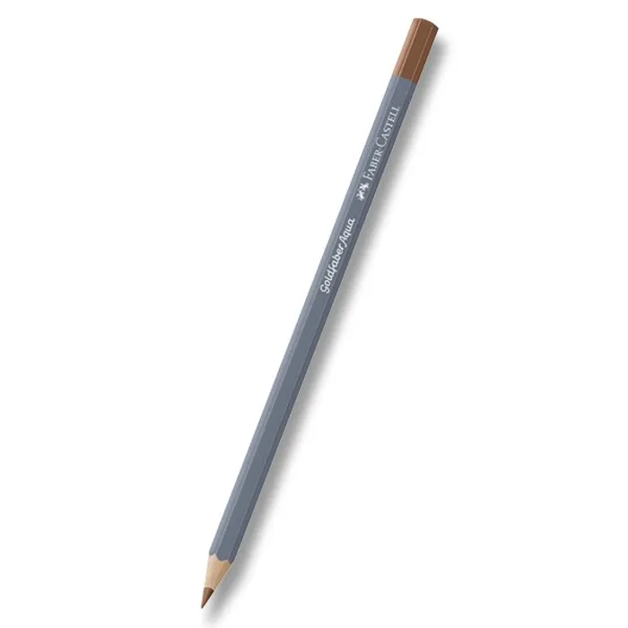 Główne zdjęcie produktu Akvarelové pastelky Faber-Castell Goldfaber Aqua - hnědé, šedé a černé odstíny