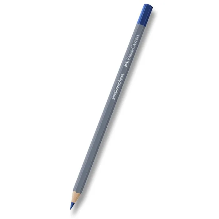 Główne zdjęcie produktu Akvarelové pastelky Faber-Castell Goldfaber Aqua - modré odstíny 151