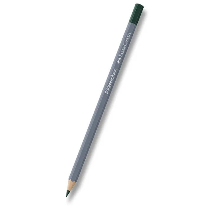 Główne zdjęcie produktu Akvarelové pastelky Faber-Castell Goldfaber Aqua - zelené odstíny 158