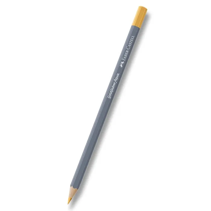 Główne zdjęcie produktu Akvarelová pastelka Goldfaber Aqua, 183 světle žlutá okrová Faber Castell (114683)