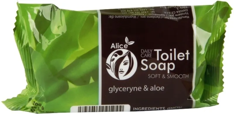 Główne zdjęcie produktu Alice Glyceryne & Aloe Vera toaletní mýdlo 100g