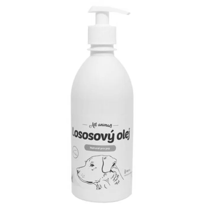 Główne zdjęcie produktu ALL ANIMALS lososový olej natural 500 ml