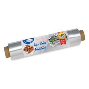 Folia aluminiowa extra mocna 14µm 29cm x 150m pojedynczo pakowana [1 szt]