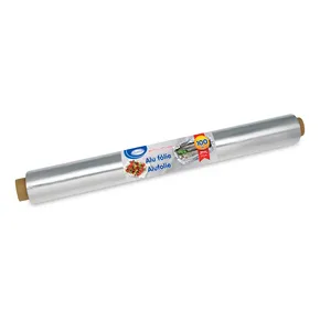 Folia aluminiowa extra mocna 17µm 59cm x 100m pojedynczo pakowana [1 szt]