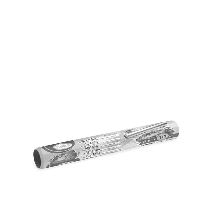 Główne zdjęcie produktu Alu fólie ve fólii 28 cm x 10 m, 9 µm [1 ks]
