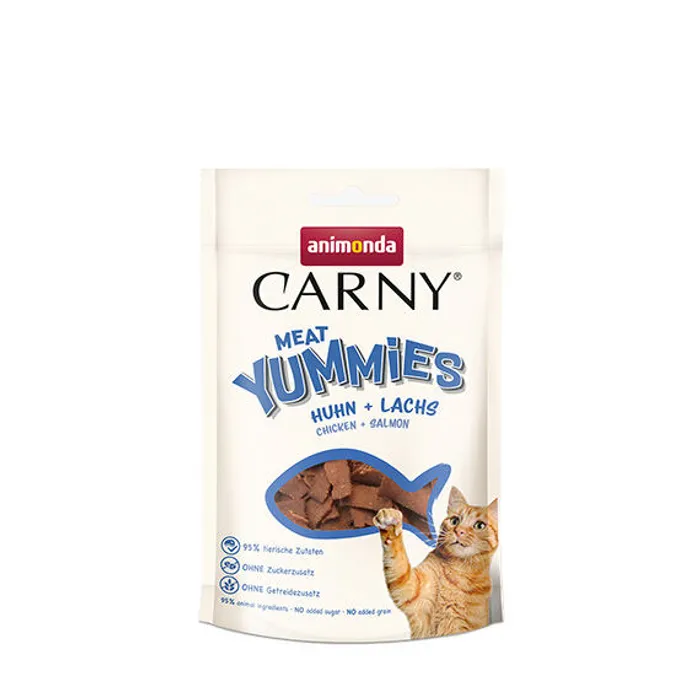 Główne zdjęcie produktu ANIMONDA Carny Adult Meat Yummies - kuře + losos 50 g