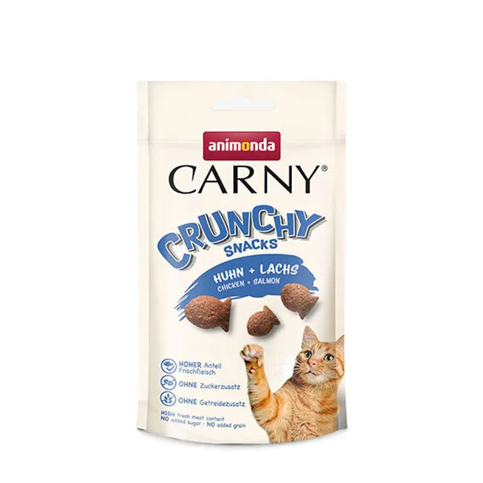 Główne zdjęcie produktu ANIMONDA Carny Crunchy Snacks - kuře + losos 50 g