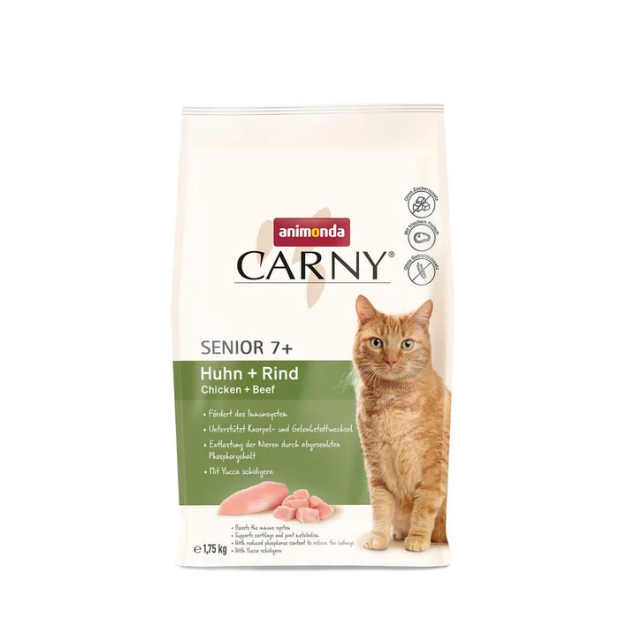 Główne zdjęcie produktu ANIMONDA Carny Senior - kuře + hovězí 1.75 kg