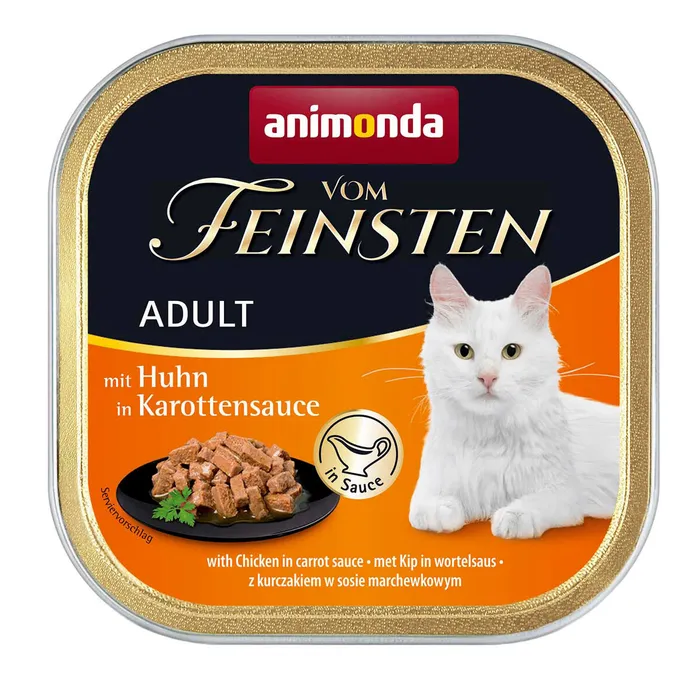 Główne zdjęcie produktu ANIMONDA GRAIN FREE ADULT- kuře v mrkvové omáčce 100g