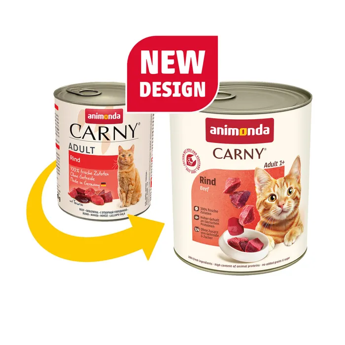Główne zdjęcie produktu ANIMONDA konzerva CARNY Adult - hovězí 800g
