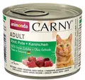 ANIMONDA konserwa CARNY Adult - wołowina, indyk, królik 200g