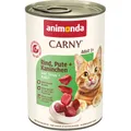 ANIMONDA konserwa CARNY Adult - wołowina, indyk, królik 400g