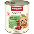 ANIMONDA konserwa CARNY Adult - wołowina, indyk, królik 800g