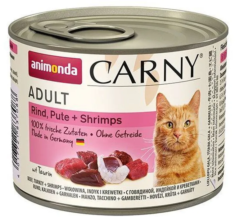 Główne zdjęcie produktu ANIMONDA konzerva CARNY Adult - hovězí, krůta, ráčci 200g