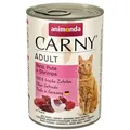 ANIMONDA konserwa CARNY Adult - wołowina, indyk, krewetki 400g