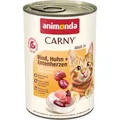 ANIMONDA konserwa CARNY Adult - wołowina, kurczak, serce kacze 400g