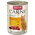 ANIMONDA konserwa CARNY Adult - wołowina, kurczak, serce kacze 400g