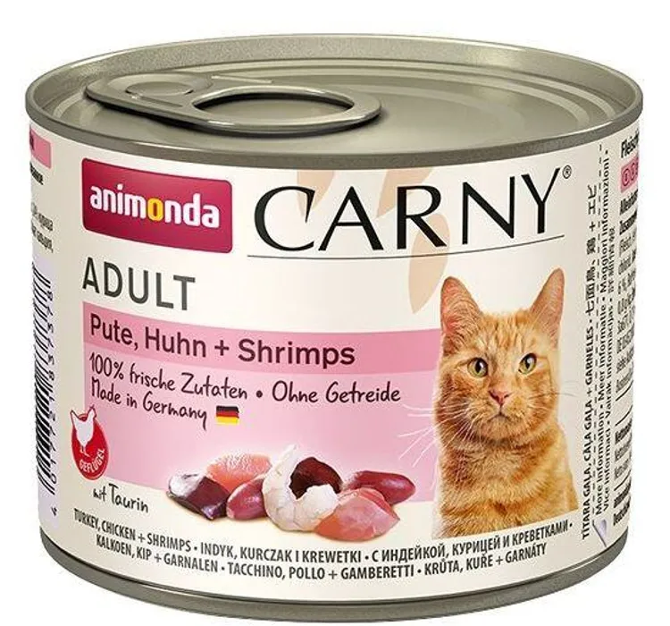 Główne zdjęcie produktu ANIMONDA konzerva CARNY Adult - krůta, kuře+ráčci 200g