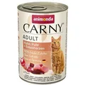 ANIMONDA karma konserwowa CARNY Adult - kurczak, indyk + serce z kaczki 400g