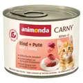 Następne zdjęcie produktu ANIMONDA karma konserwowa CARNY Kitten - wołowina + indyk 200g