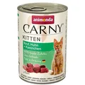 Następne zdjęcie produktu ANIMONDA karma konserwowa CARNY Kitten - wołowina, kurczak, królik 400g