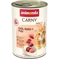 ANIMONDA konserwa CARNY Kitten - cielęcina + kurczak + indyk 400g