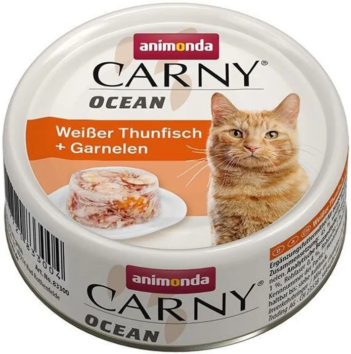 Główne zdjęcie produktu ANIMONDA konzerva CARNY Ocean - tuňák + ráčci 80g
