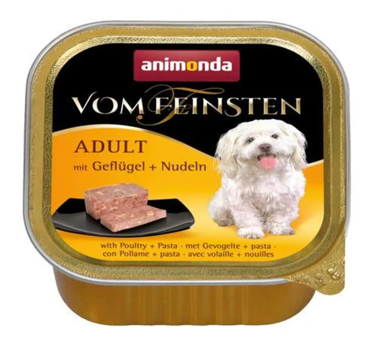 Główne zdjęcie produktu ANIMONDA paštika ADULT - drůbež, těstoviny pro psy 150g