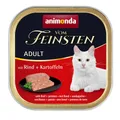 Pasztet ANIMONDA ADULT - wołowina + ziemniaki dla kotów 100g