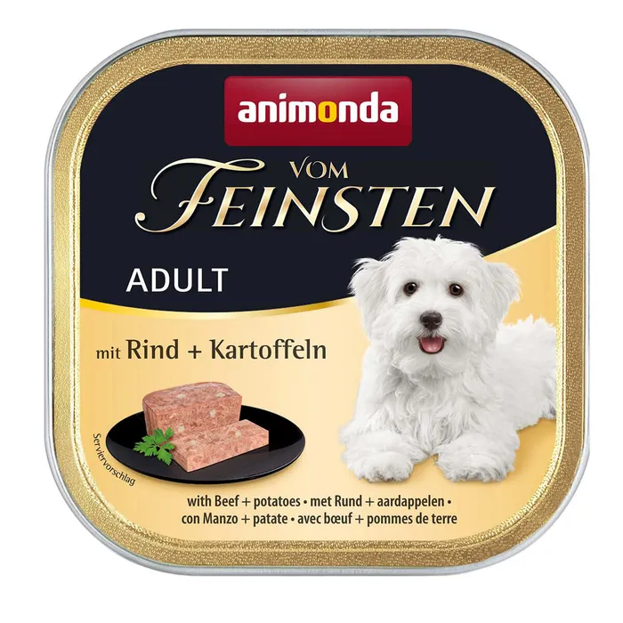 Główne zdjęcie produktu ANIMONDA paštika ADULT - hovězí, brambory pro psy 150g