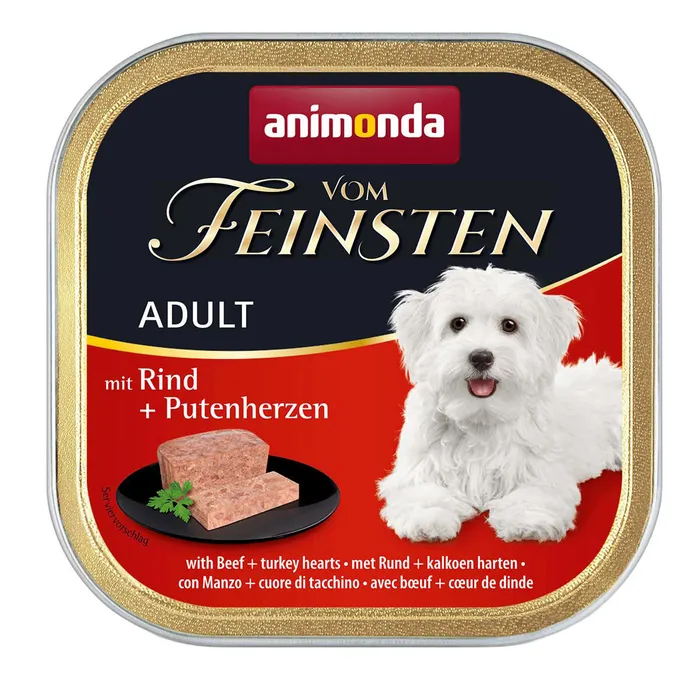 Główne zdjęcie produktu ANIMONDA paštika ADULT - hovězí, krůtí srdce pro psy150g
